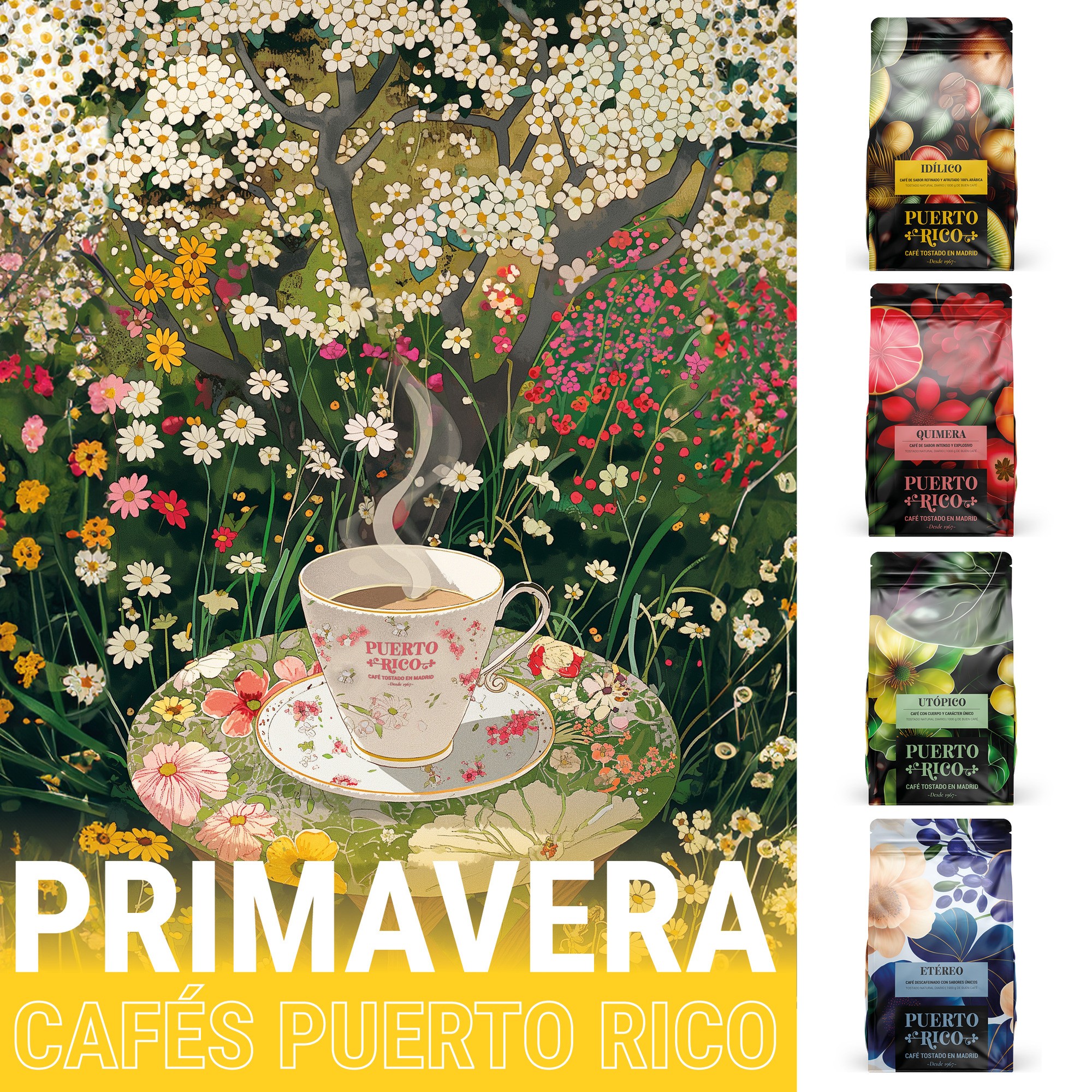 Imagen Vive la primavera con el mejor café